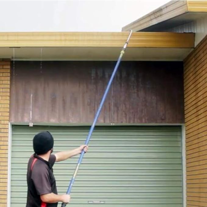 STYDDI Pressure Washer Gutter Cleaner Attachment, Pressure Power Washer Gutter Cleaning with 5 Spray Nozzle Tips, 4000 PSI, 13 Inch, 1/4 Quick Connect