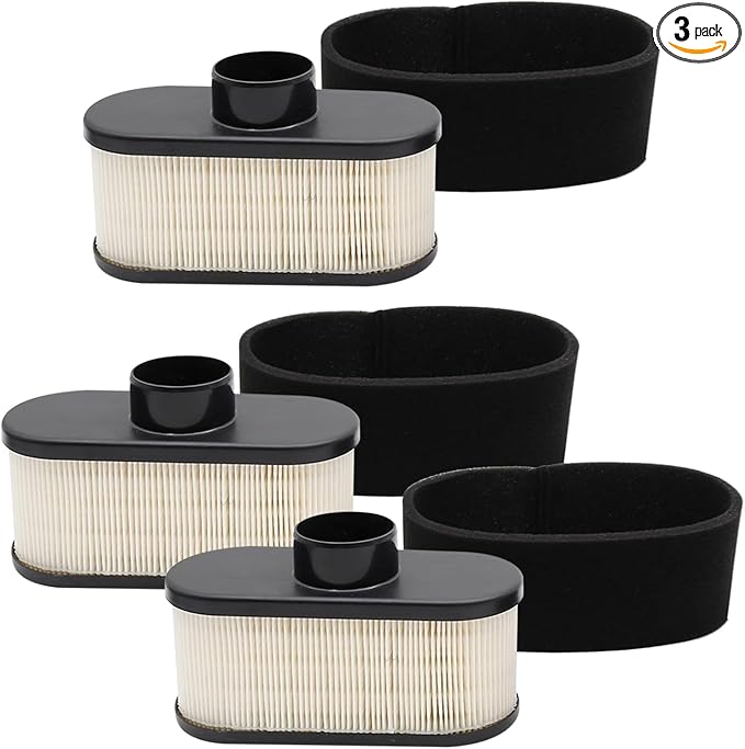 11013-7047 Air Filter Replacement for Kawasaki FR651V FR691V FR730V FS481V FS541V FS600V FS651V FS691V FS730V 4-cycle Engine, 4164631 Air Filter Replacement for John D MIU12555 MIU12554