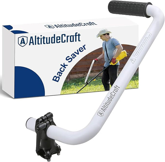 Upgraded Weed Eater Handle, String Trimmer Handle Extension, Ergonomic Back Saver Lawn Trimmer Handle Grip - Universal Weedeater Handle for Easy Yard Trimming (Patented)