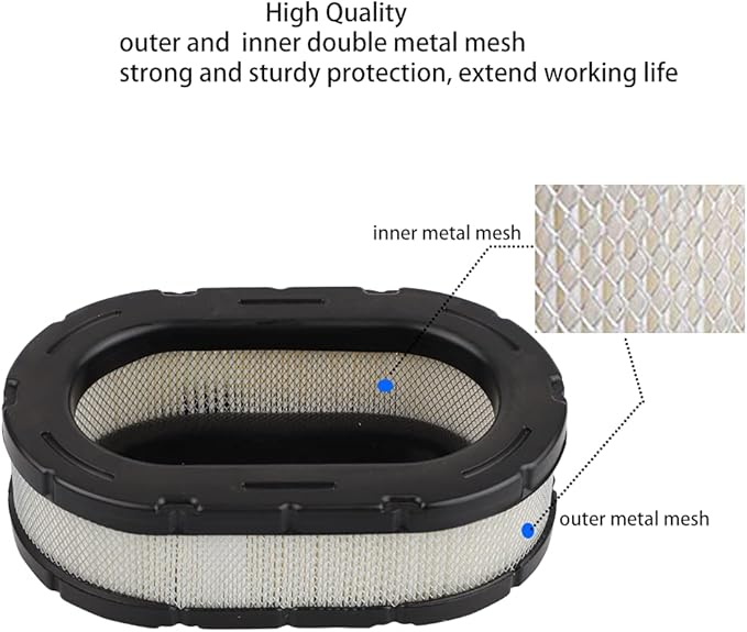 32 083 09-S 32 883 09-S1 Air Filter for Kohler 7000 Series Engine KT715 KT725 KT730 KT735 KT740 KT745 22hp- 26 hp Air Filter for Cub Cadet Craftsman MTD Lawn Mower