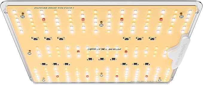 Spider Farmer 2025 SF1000D LED Grow Lights with Samsung LM301B Diodes Full Spectrum Grow Light for Indoor Plants Veg/Bloom Growing Lamps in Grow Tent