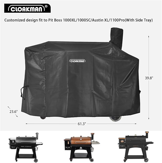Premium Heavy-Duty Grill Cover for Pit Boss Rancher XL/Austin XL/1000S/1100 Pro Wood Pellet Grill