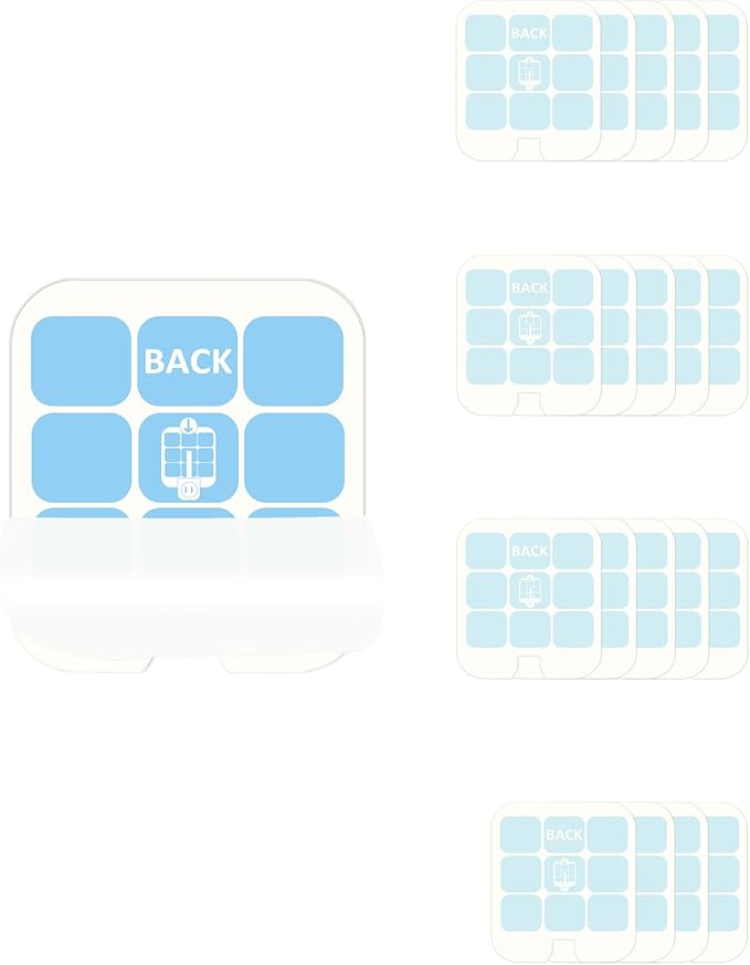 20 Pcs Refill Glue Cards Compatible with Safer Home SH502 Indoor Fly Trap and Dynatrap DT3005W Plug-in Bug Light for Flies, Fruit Flies, Moths, Gnats, and Other Flying Insects