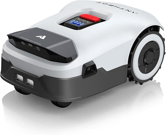 Robot Lawn Mower NO Wire - 0.22 Acre, Full Band RTK+4-Eye Vision Robotic Lawnmower, Automatic Mapping, 20 Multi-Zone Management, Accurate Obstacle Avoidance, Intelligent Path Planning