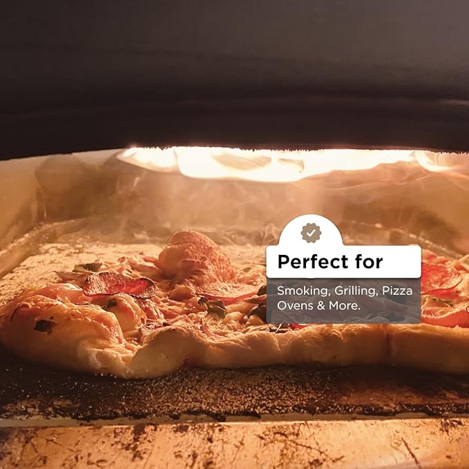 WoodForChef Wood Chips for Smoker and Firewood – Maple Smoking Wood Chunks and Pieces for Grilling, BBQ, Smoker Grill Accessories and Smoking Meat Accessories – Box 16-lbs/900 Cubic Inch, 8’’ Sticks