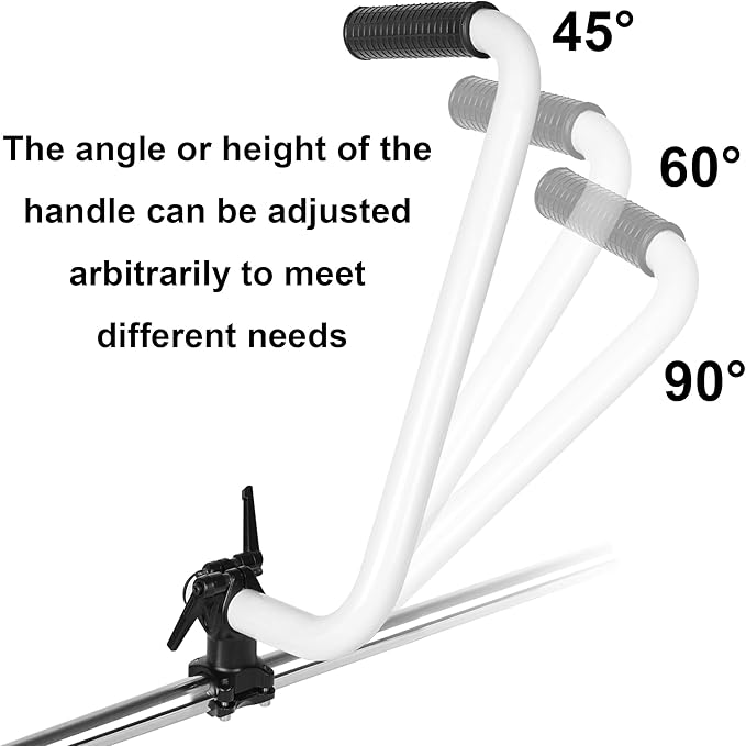 Ergonomic Trimmer Grip,Weedeater Handle with Trimmer Shoulder Harness,Weed Eater Handle Extension for Trimming, Weedeater Handle Grip for String Trimmer,for Lawn Care, Landscaping, Yard Trimming