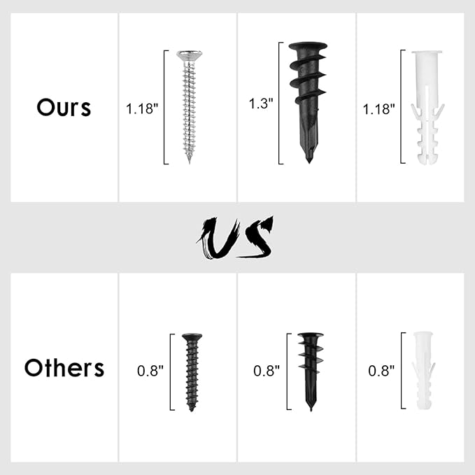 Garage Hooks Heavy Duty 14 Pack, Steel Garage Storage Hooks, Tool Hangers for Garage Wall Utility Wall Mount Garage Hooks and Hangers with Anti-slip Coating for Garden Tools, Ladders, Bulky Items