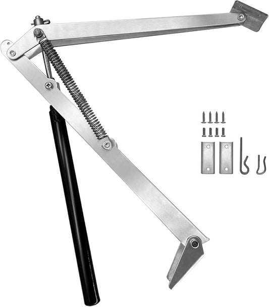 UYGALAXY Greenhouse Automatic Window Opener Kit - Roof Vent Auto Opener Solar Heat Sensitive Agricutural Lift Up to 15lbs Dual Spring Opener for Ventilation