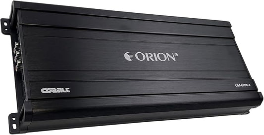 Orion Cobalt Series CBA4500.4 High Efficiency 4-Channel Class A/B Amplifier for Car Audio Stereo - 4500W High Output, 2/4 Ohm Stable, Adjustable Low/High Pass, Bass Boost, MOSFET Power Supply