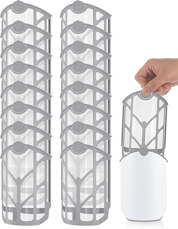 16 Pack Refill Cartridges Compatible with ZEVOPlug-in Light M364, M364A & Max - Flying Insect Trap Replacement Kit for Indoor Use (16 Refill Cartridge)