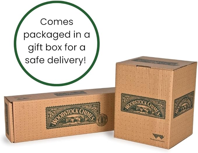 Woodstock Chimes Amazing Grace Wind Chime for Outside 16" Small Silver, Outdoor Decor for Patio, Porch, Garden, Memorial Gift for Loved Ones AGSS