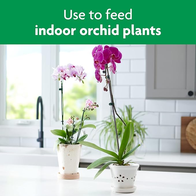 Miracle-Gro Ready to Use Orchid Plant Food Mist, Feeds All Types of Indoor Orchid Plants, 8 oz.