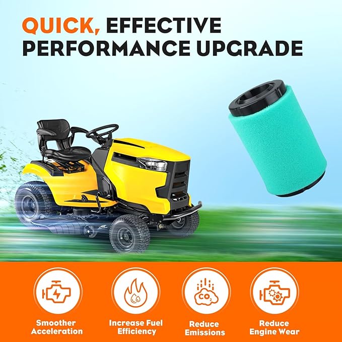 Hipa 22 883 01-S1 Air Filter for 5400 Series Maintenance Kit Cub Cadet XT1 Enduro LT 42 Oil Change Kit Kohler KS540 KS590 KS595 KS530 17 18 19 19.5HP Engine 22 083 01-S Lawn Mower Tune Up Kit