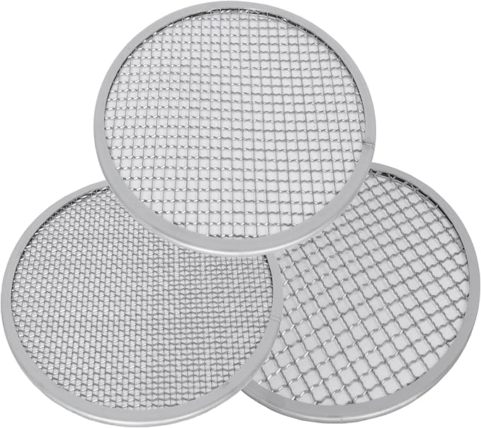 Soil Sifter for Rocks with 3 Sieve Mesh-Sifting Pan for Garden
