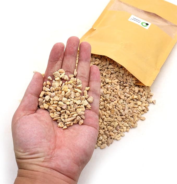 Coarse Sand. Light Brown Color. 1/8 Inch 10 lbs. for Potting Soil, Succulents, Pots, Plants, Gardening, Indoor, Crafting, Vase Fillers (X-Mini, COARSE Sand - Light Brown, 10)