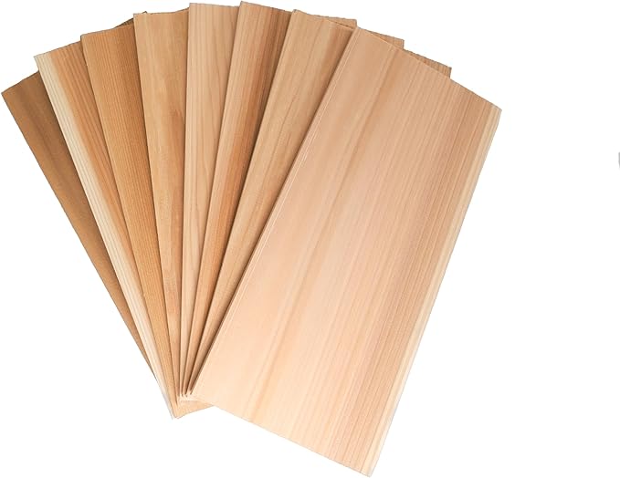 Wildwood Grilling Signature Cedar Grilling Planks - 5x11 (8-Pack)
