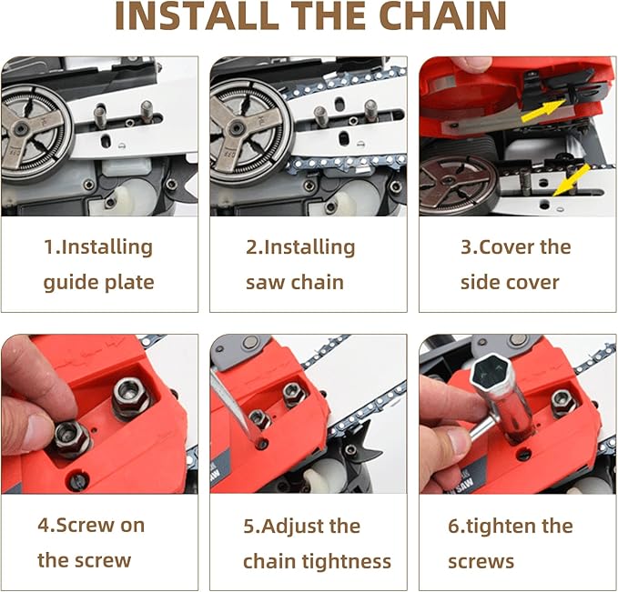 18 Inch Chainsaw Chains .063" Gauge .325" Pitch 68 Drive Links, Fit For Stihl 025, MS250, MS251 (PRE 2023 .063" Gauge),MS 231,MS 241, For Oregon V68, For Husqvarna-H28-68 (4 Chains)