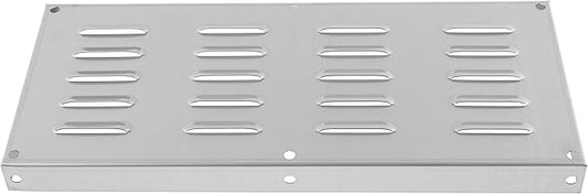 Stainless Steel Venting Panel for Grill Accessory, Masonry Fire Pits and Outdoor Kitchens, 15" by 6-1/2" by 1"