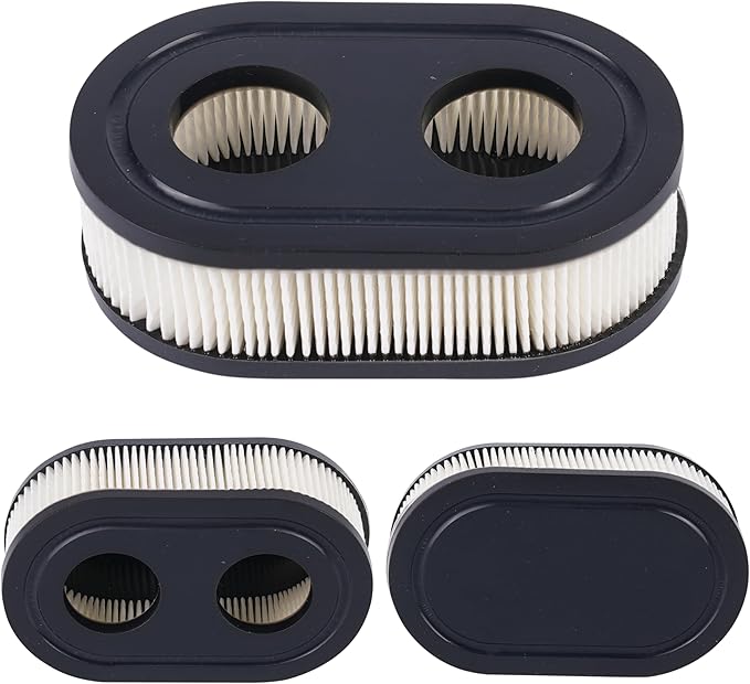593260 Air Filter and Spark Plug for 4247 5432 5432k 09P00 09P702 550E 500EX 550EX 625 575EX Series Lawn Mower Engine compatible with Troy-Bilt TB110 TB115 TB200 TB230 TB330 TB370 Lawn Mower