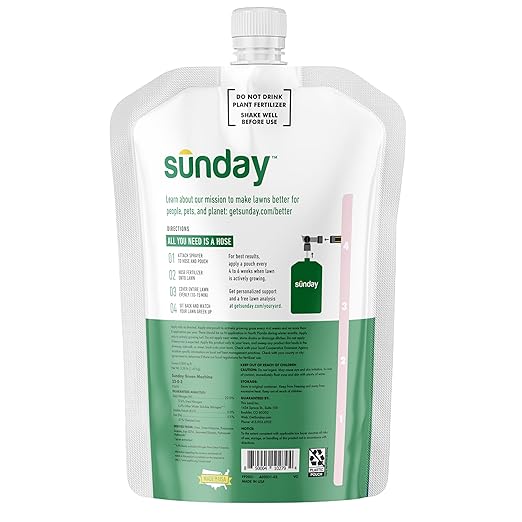 Sunday Lawn Kickstart + Green Machine Liquid Fertilizer - Lawn Fertilizer for Lush Growth - Includes Sprayer Attachment for Easy Application in 15 Minutes or Less - Covers Up to 5,000 Sq Ft Each
