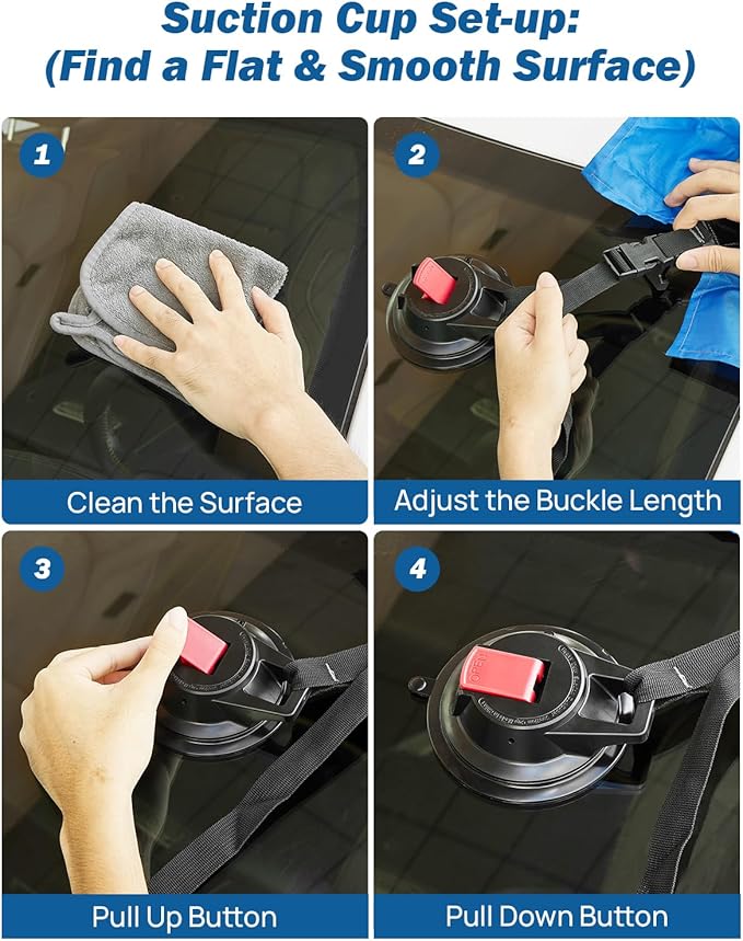 JOYTUTUS Versatile Vehicle Awning with 3 Removable Sides, Large Car Awning 11.5FT * 7.9FT, UV50+ and Waterproof PU2000mm Truck Canopy, SUV Camping Sunshade with 8 Storage Pockets