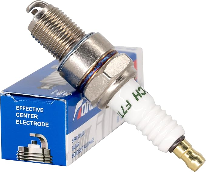 TORCH F7TC Spark Plug Replace for NGK 3785 BP7ES Spark Plug, Compatible with GX120 160 200 240 270 340 390 Generator Lawnmower Tractor Go Kart Mini Bike Polishing Machine 168F 168FA 168FB, OEM