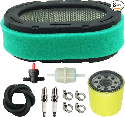 32 083 09-S Air Filter with 12 050 01-S Oil filter Compatible with Kohler 7000 SERIES MAINTENANCE KIT KT610 KT620 KT715 KT725 KT730 KT735 KT740 KT745 19HP-26HP Lawn Mower 32-083-09-S 3208309-s