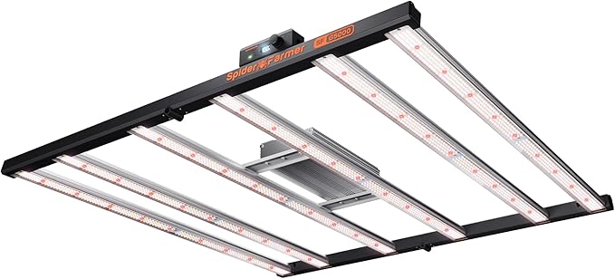 Spider Farmer G5000 Cost-Effective LED Grow Lights 480W, 4X4ft Grow Tent Light, Full Spectrum Dimmable Bar Style Led Growing Lamp for Indoor Plants, 2025 Upgraded App Remote Control