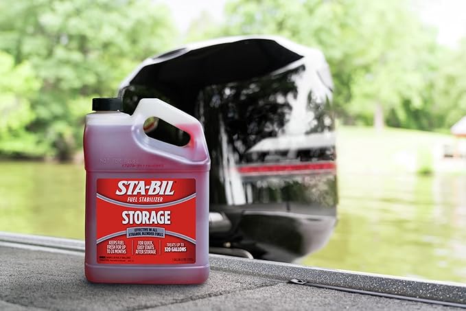 STA-BIL Storage Fuel Stabilizer | Keeps Fuel Fresh for 24 Months, Prevents Corrosion, Gasoline Treatment Fuel Additive that Protects Fuel System, Gas Stabilizer for Fuel Storage, 1 Gallon
