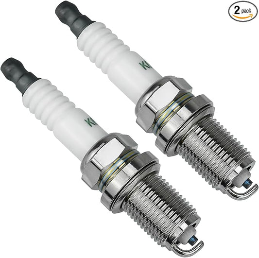 2 Pack Replacement 491055S Spark Plug for Briggs & Stratton 491055MA 72347GS 594056 805115 491055 84007216 Lawn Mower Models