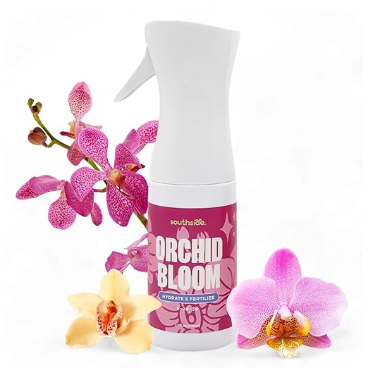 Orchid Bloom Fertilizer by Southside - 16 oz - Encourage Blooms with Precise Nutrition & Humidity - Gentle Formula, Premium Continuous Spray for Easy Coverage