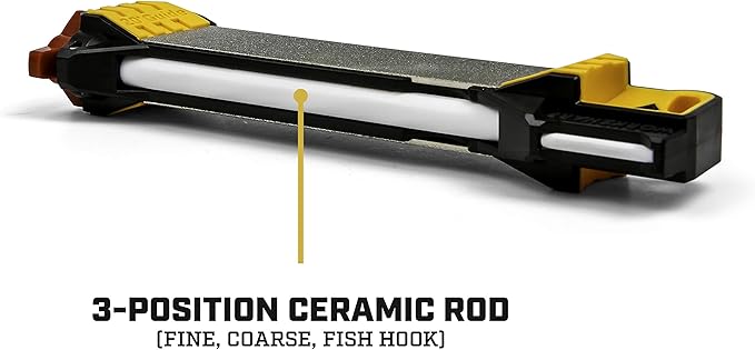 Work Sharp Guided Field Sharpener, Compact Travel Knife Sharpener Tool