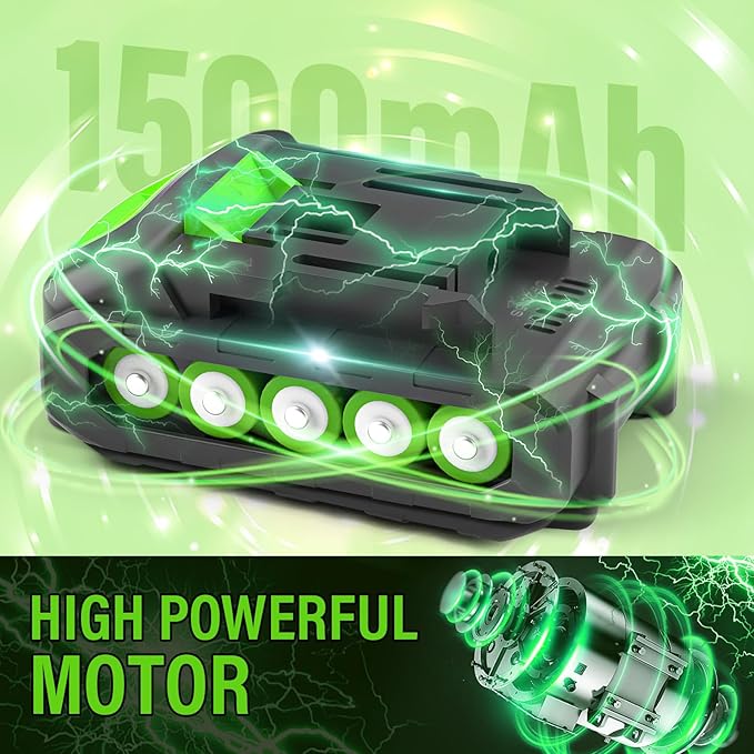 SOYUS Cordless Grass Shear, 2-in-1 Handheld Hedge Trimmers, 21V Electric Grass Trimmer & Shrubbery Trimmer, Battery Operated Hedge Trimmer for Garden/Lawn with Battery and Charger