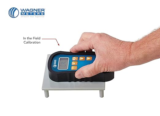 Orion® 920 Pinless Wood Moisture Meter by Wagner Meters I Accurate, Non-Damaging, Shallow Depth Lumber Moisture Measurement (Traceable Calibrator - NIST)