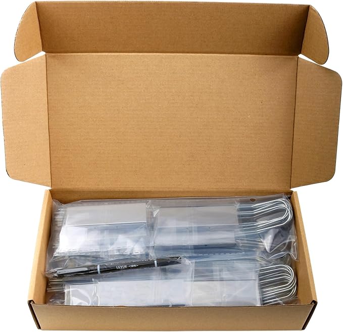 Plant Labels Metal Stainless Steel Garden Plant Markers Weatherproof Garden Stake Tag Plant Tags with Pen for Outdoor Seedling Flower Herb Vegetable Greenhouse(30 Pack) (Stainless Steel)