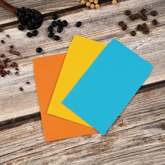 100 Pack Seed Envelopes Self-Adhesive Small Coin Envelopes Seed Storage Packets for Garden, Office or Wedding Gift (Colorful, 3 1/4 ×4 1/2 inches)