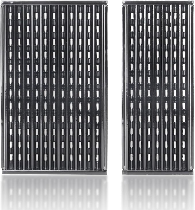 17" Emitter Plate for Charbroil Performance 2-Burner 463630021 463660421 463630422 463660021 Gas Grills, Porcelain Steel Grill Grates Replacement Parts for Char-broil G426-0004-W1 G426-0005-W1