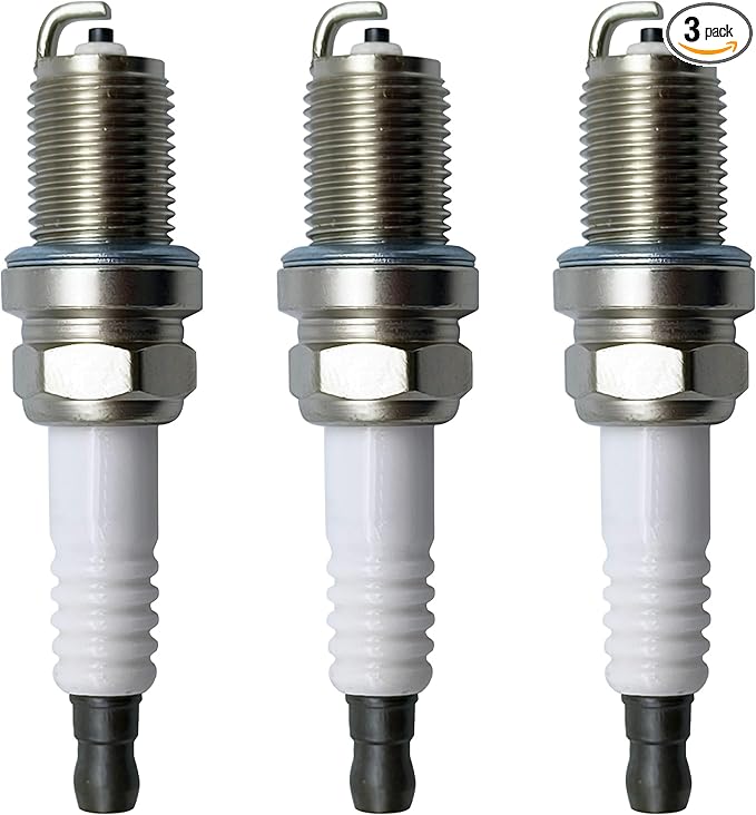 Spark Plug Replace for Champion RC12YC NGK BCPR5E Torch K5RTC Briggs and Stratton 491055S 3 Pcs