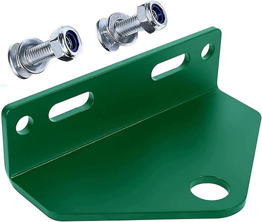 Noa Store | 5 Inch Lawn Mower Ball Hitch - Universal Zero Turn Trailer Hitch - Heavy-Duty Alloy Steel - Mower Hitch Adapter Accessory for Tractor - Including Installation Hardware (Green)