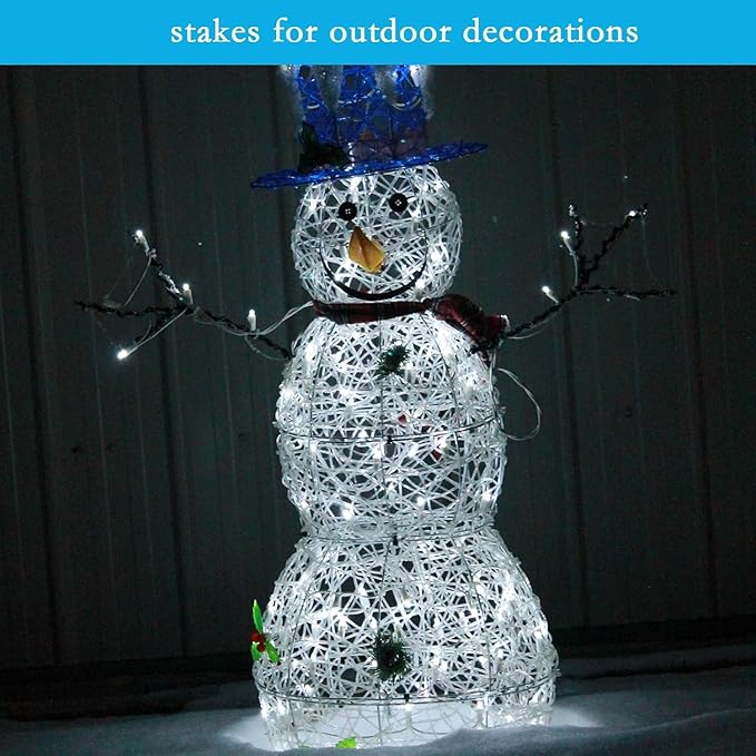 RAOOKIF 12 Inch Galvanized Garden Landscape Staples, 150Pcs Metal Stakes, 11 Gauge Heavy Duty Ground Stakes for Decoration, Fence, Lawn, Fabric Pins