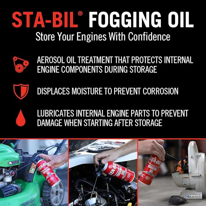 STA-BIL Fall Storage Basics Storage Fuel Stabilizer (32 Oz) Fogging Oil