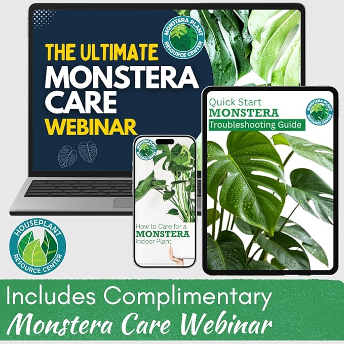 100% Organic Monstera Potting Soil – Nutrient-Rich, Well-Draining Aroid Mix for Stronger Roots & Vibrant Growth | Aged Bark, Coco Coir, Perlite, Worm Castings | Made in USA | Large 7.5L Bag