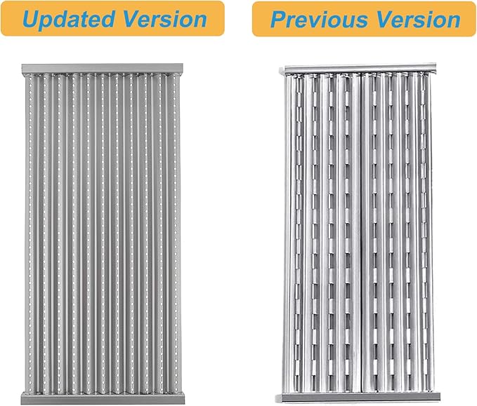 18 7/16" Stamped Stainless Steel Replacement Emitter for Charbroil Commercial Tru-Infrared Prior to 2015 463246909 463241013 463243911 463241313 463241314 463247109 (3-Pack)