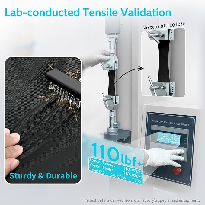 28" Square Fire Pit Cover – Heavy-Duty Waterproof Oxford, Buckle Straps, Air Vents & Drawstring – Windproof & UV-Resistant for Worry-Free Year-Round Protection on Patio Fire Pits & Tables