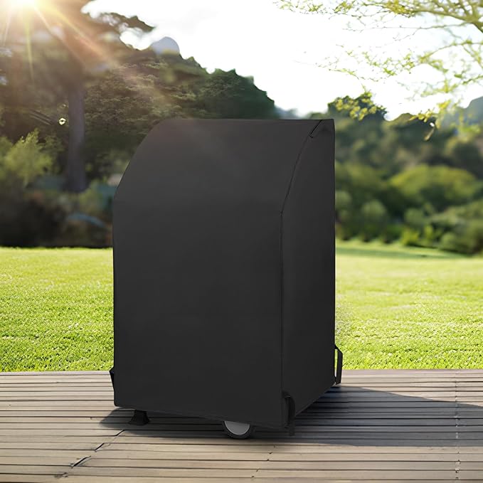 Unicook 32 Inch Small Grill Cover, Heavy Duty Waterproof 2 Burner Gas BBQ Cover, Compatible with Weber Char-Broil Nexgrill KitchenAid Grills with Both Side Tables Down, All Weather Protection