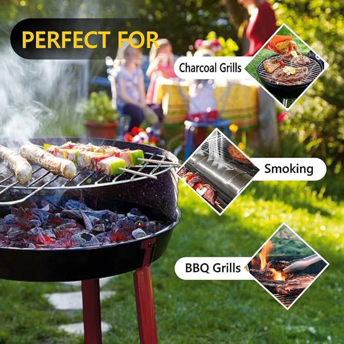 Old Potters Smoker Wood Chunks 13-16 lbs for Grilling, Smoking, and Wood Fire Cooking ~ 2 x 3 Inches, (Hickory, 790 Cu in.)