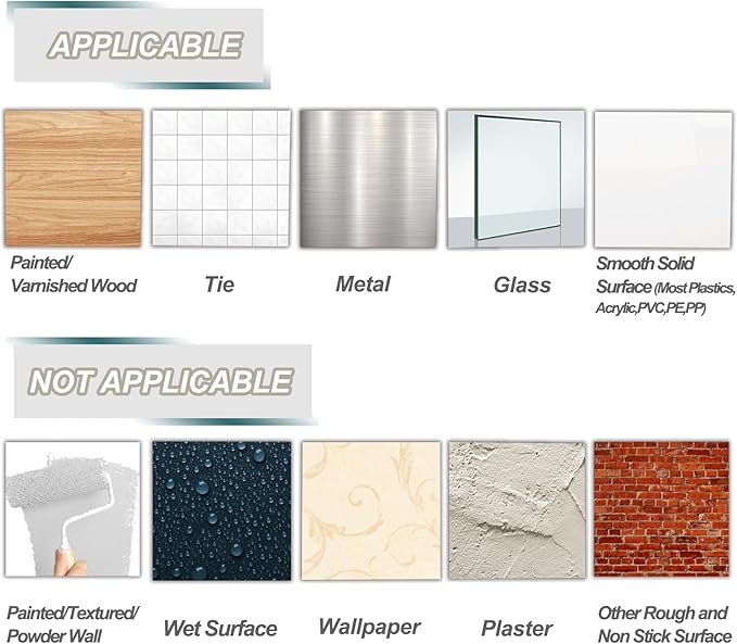 25 Large Wall Hooks for Hanging Heavy Duty, with 32 Removable Strips, Clear Hanger Hooks, Damage-Free Utility Hooks with Adhesive Strips, Plastic Wall Hook for Key, Shower, Towel, Coat, Door, Hat.