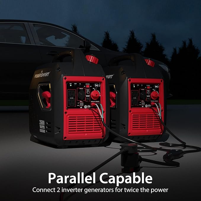 PowerSmart 2500-Watt Portable Inverter Generator with Quiet Technology