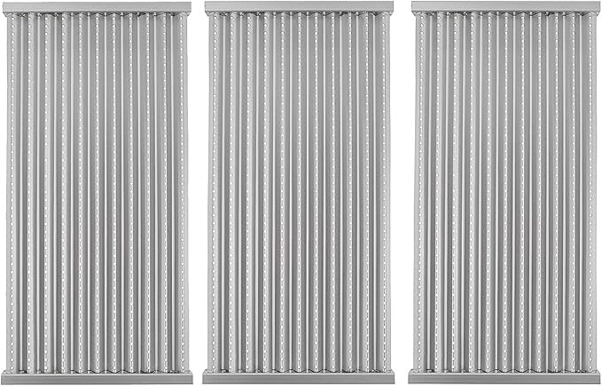 18 7/16" Stamped Stainless Steel Replacement Emitter for Charbroil Commercial Tru-Infrared Prior to 2015 463246909 463241013 463243911 463241313 463241314 463247109 (3-Pack)