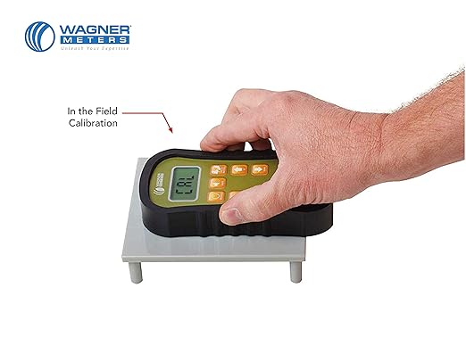 Orion® 930 Pinless Wood Moisture Meter by Wagner Meters I Accurate, Non-Damaging, Dual Depth Lumber Moisture Measurement, On-site Calibration (Traceable Calibrator - NIST)